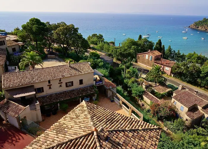 아파트호텔 Les Lauriers Roses Le Rayol-Canadel-sur-Mer